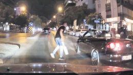 Döner Bıçağı ile Trafik Tartışması