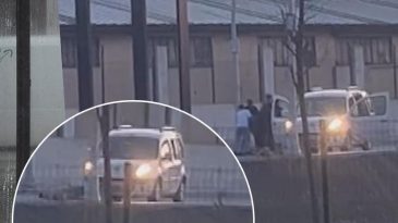 Drift Yaparken Arkadaşının Camdan Düşmesi