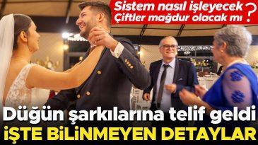Düğünlerde Müzik Telif Hakkı Tartışmaları: Gelin ve Damat Mağdur Olacak mı? 7 SORU 7 CEVAP