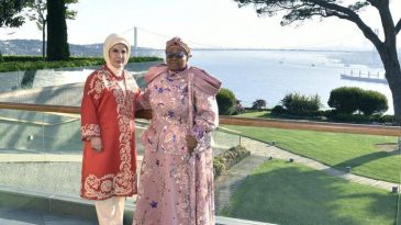 Emine Erdoğan, Esvatini Ana Kraliçesi Ntfombi Tfwala ile görüştü