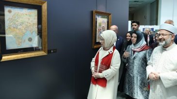 Emine Erdoğan, ‘Uluslararası İslam Sanatları Fuarı’na katıldı