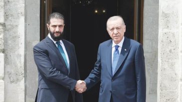 Erdoğan Şara’yı Kabul Etti… Dolmabahçe’de Sürpriz Zirve