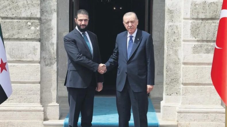 Erdoğan ve Şara Dolmabahçe’de Bir Araya Geldi: Suriye’nin Yanındayız