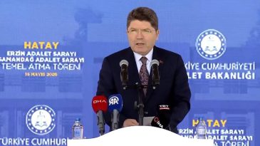 Erzin ve Samandağ Adalet Saraylarının Temeli Atıldı