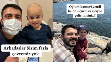 ‘Fazla çevremiz yok’ diyerek çağrı yapmıştı… Kanseri yenen oğlu için balon uçurulacak