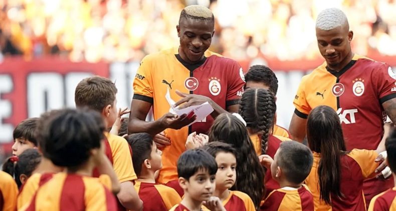 Galatasaray’da Gol Anonsunu Osimhen’in Kızı Gerçekleştirdi!