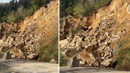 Giresun’da Heyelan: Pınarlar-Yavuzkemal Karayolu Kapandı