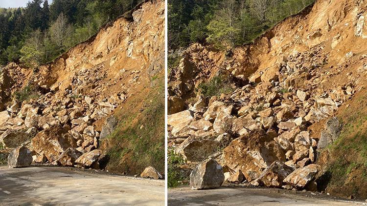 Giresun’da Heyelan: Pınarlar-Yavuzkemal Karayolu Kapandı