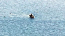 Helikopter Denize Acil İniş Yaptı
