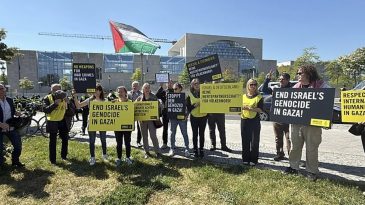 İsrail Cumhurbaşkanı’nın Almanya Ziyareti Protestoların Hedefinde: Uluslararası Hukuka Saygı Gösterin