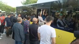 İstanbul’da Halk Otobüsleri Kontak Kapatma Eylemi Gerçekleştirdi