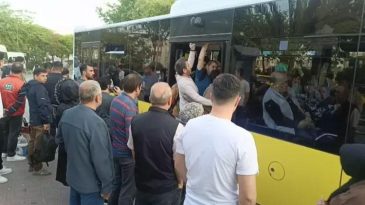 İstanbul’da Halk Otobüsleri Kontak Kapatma Eylemi Gerçekleştirdi