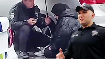 İzleyenleri duygulandırmıştı… Erzurum’daki polis memuruna tebrik yağdı: Her Türk polisinin yapması gerektiği gibi görevimizi yaptık