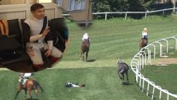 Jokey Mertcan Çelik, hastanede yaşam savaşı veriyor