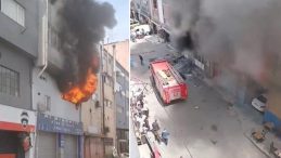 Kağıthane’de İş Yerinde Yangın: 1 Ölü, 3 Yaralı