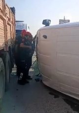 Kahramanmaraş’ta İşçi Servis Minibüsü ve Otomobil Çarpıştı; 12 Yaralı