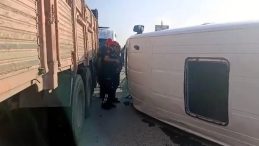 Kahramanmaraş’ta İşçi Servis Minibüsü ve Otomobil Çarpıştı; 12 Yaralı
