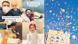 Kanseri Yenen Ali Asaf İçin Binlerce Balon Uçtu