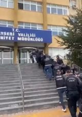 Kayseri’de Torbacı Operasyonunda 22 Tutuklama