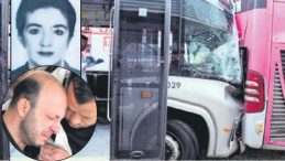 Kaza kurbanı eşine gözyaşlarıyla veda etti