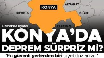 Konya ve Çevresinde Deprem Alarmı: Hangi Faylar Riski Artırıyor?