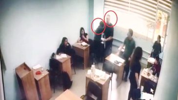 Kurstaki öğrenciye bıçaklı saldırı