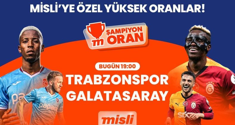 Lider Galatasaray, Şampiyonluk Yolunda Trabzon’da!