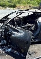 Lüks Araç Alev Alev Yandı! Yanan Araç Beşiktaş Başkanı Serdal Adalı’nın Oğluna Ait Çıktı