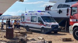 Lüks Yatta Bakım Onarımı Sırasında Talihsiz Kaza! 1 Yaralı