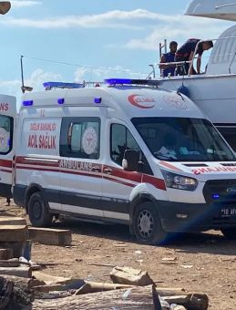 Lüks Yatta Bakım Onarımı Sırasında Talihsiz Kaza! 1 Yaralı