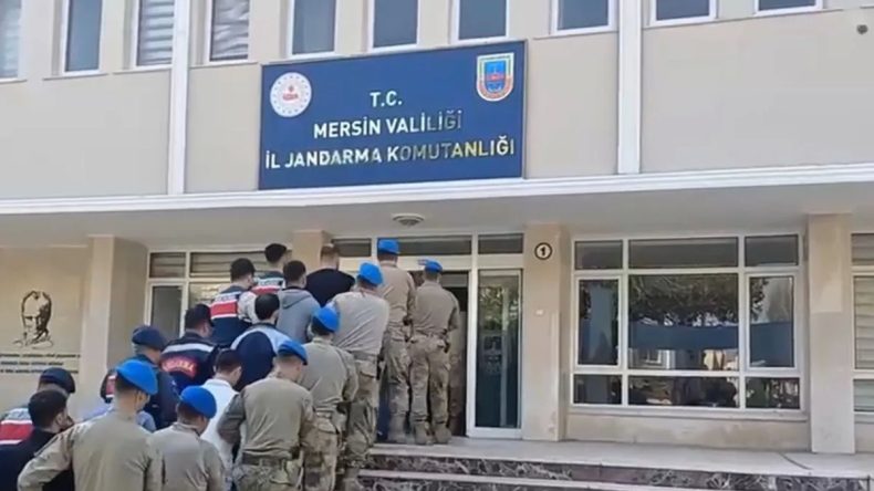 Mersin’de Uyuşturucu Tacirlerine Şafak Operasyonu!