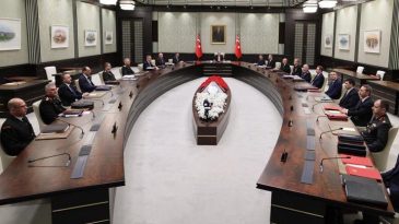 Milli Güvenlik Kurulu Toplantısı Başladı