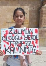 Miniklerden Gazze’deki Zulme Karşı Destek Yürüyüşü: “Çocuklar Ölmesin”