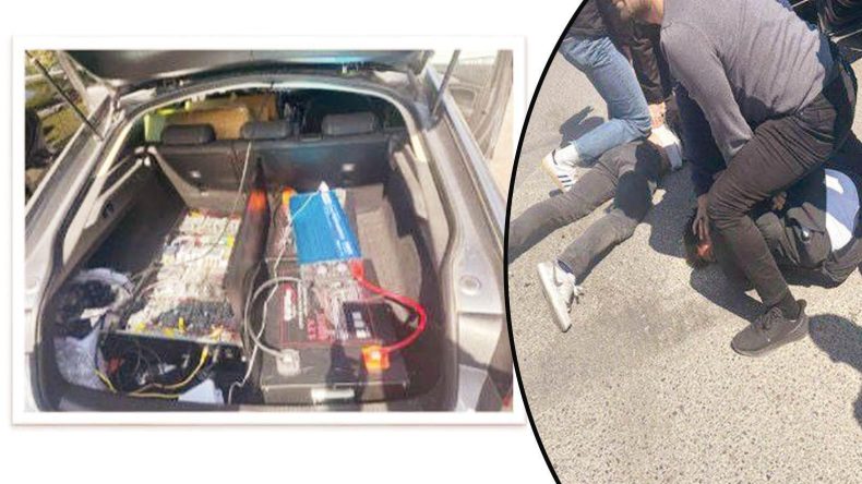 MİT Suçüstü Yakalamayı Başardı