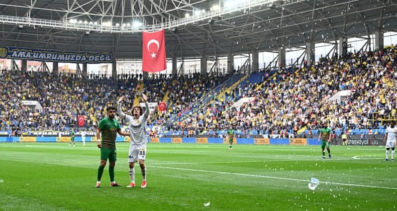 MKE Ankaragücü – Amed Sportif Faaliyetler Maçında Gergin Anlar
