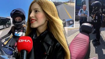 Motosikletiyle Metrobüs Yoluna Giren Gamze Doğan’dan Navigasyon Savunması