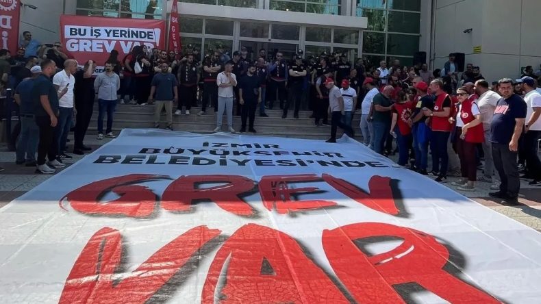 Otobüsler Garajda, İşçiler Meydanda: İzmir’deki Grev Vatandaşı Zorda Bıraktı
