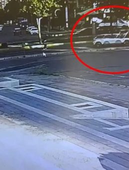 Otomobil Kazasında Hayatını Kaybeden Liseli Kübra’nın Güvenlik Kamerası Görüntüleri Ortaya Çıktı