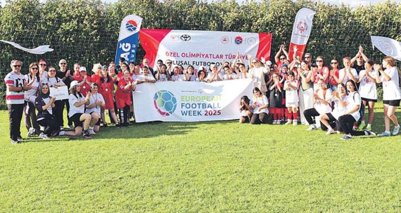 Özel Sporcular Futbola Doydu