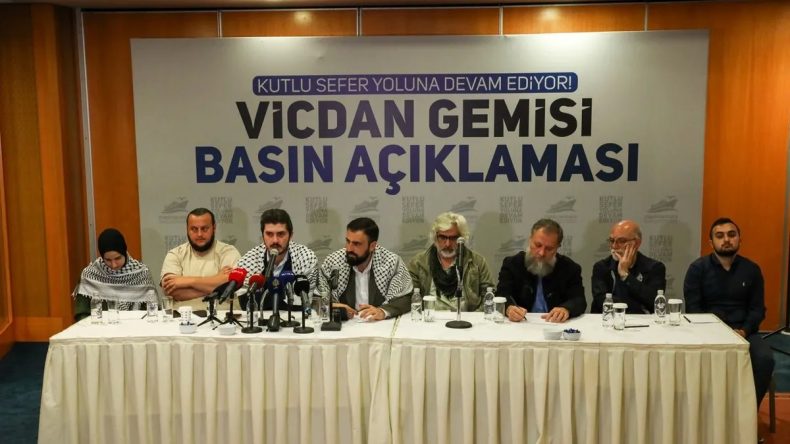 Özgürlük Filosu Koalisyonu’na Ait Basın Toplantısı Eresin Topkapı Hotel’de Gerçekleştirildi