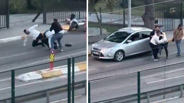 ‘Pendik Meydan Muharebesi’ | Kasklı ve Bıçaklı Saldırı Anbean Kaydedildi