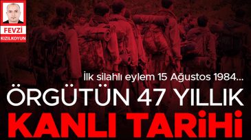 PKK’nın 47 Yıllık Kanlı Tarihçesi