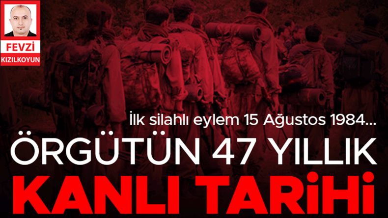 PKK’nın 47 Yıllık Kanlı Tarihçesi