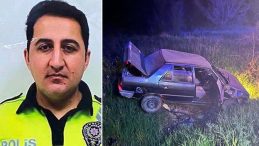 Polis Memuru Alpaslan Atacan Çakan, Kaza Sonucu Hayatını Kaybetti