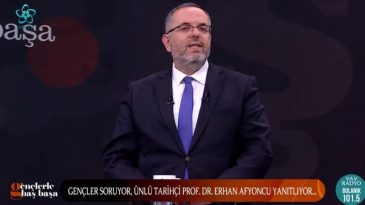 Prof. Dr. Afyoncu VAV TV’de gençlerle buluştu: Osmanlı Tarihi, hakkı yenilmiş bir tarihtir