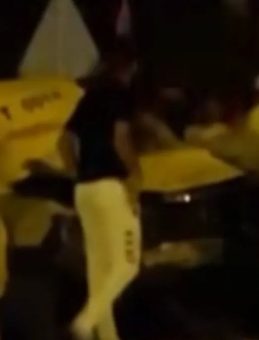 Reflüye Çarpan Otomobilde İki Kişi Hayatını Kaybetti