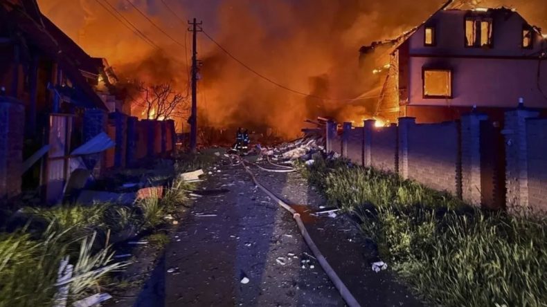 Rusya’dan İHA ve Füze Saldırısı: Moskova, Ukrayna’yı Hedef Aldı
