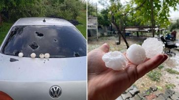 Şanlıurfa’da Kar Topu Büyüklüğünde Dolu Yağışı: Ekili Araziler ve Araçlar Zarar Gördü