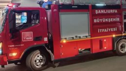 Şanlıurfa’da İş Yerinde Yangın Çıktı