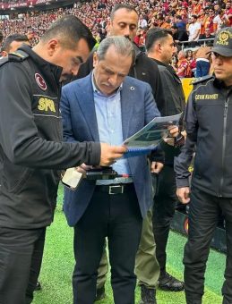 Selami Yıldız Büyük Maçta… Güvenlik Önlemlerini İnceledi
